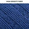 Luxury Chenille Bathroom Rug Mat; Extra Soft Thick Absorbent Shaggy Bath Rugs; Non-Slip Machine Wash Dry Plush Bath Mats for Bathroom; Shower; and Tub